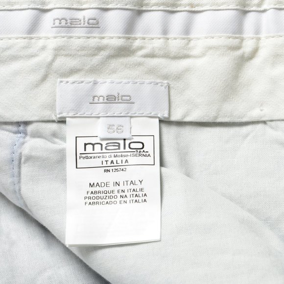 Malo Blue Casual Pants US 40 IT 56 - Picture 4 of 5